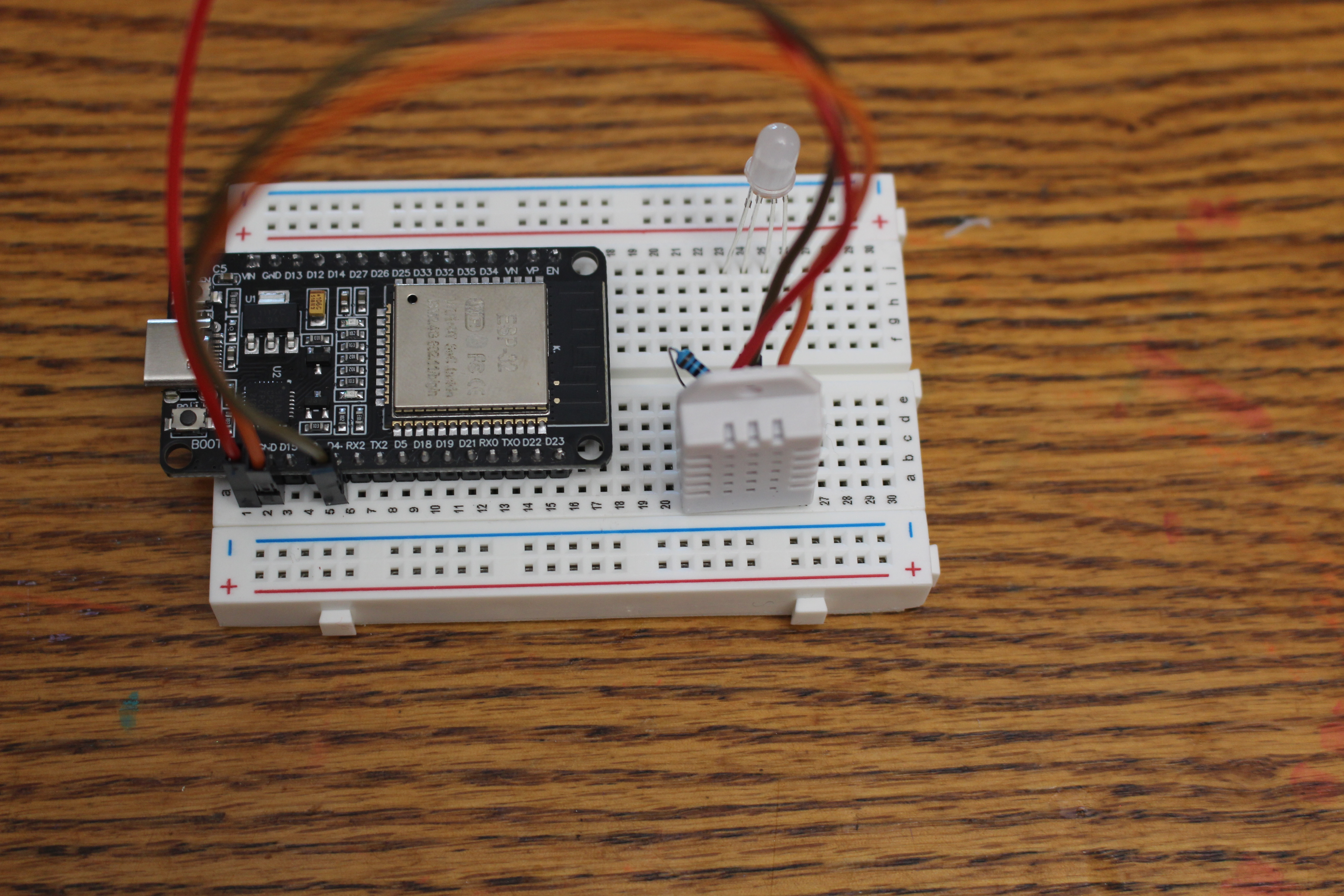 RGB LED not wired yet